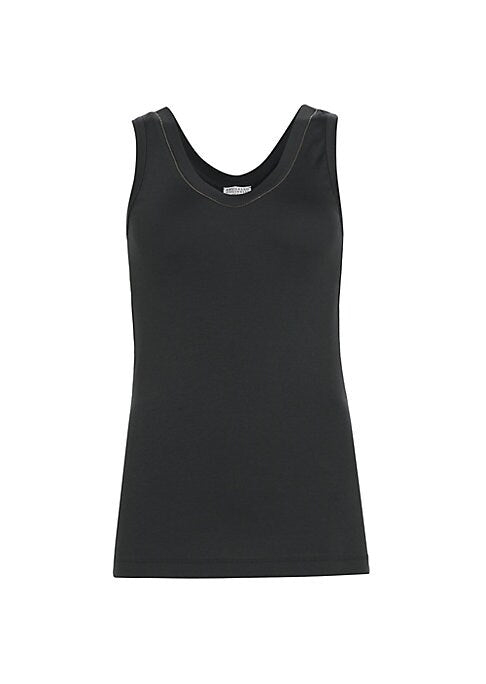 Glittering V-Neck Tank