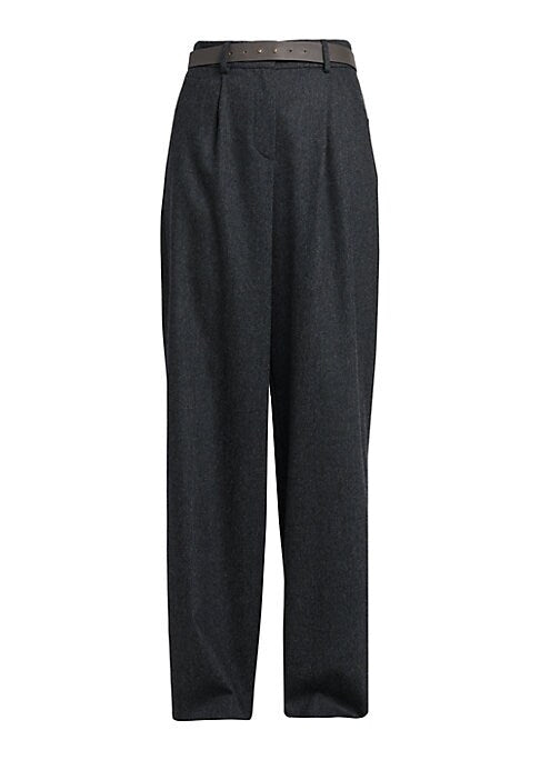 Chic Cashmere Blend Trousers