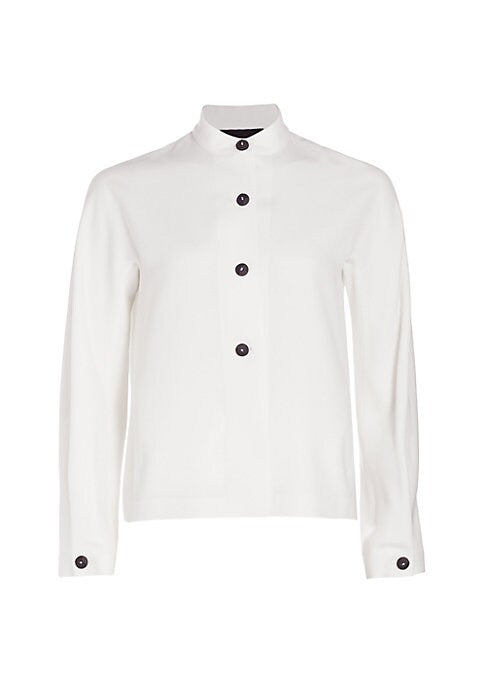 Elegant Crepe Coat