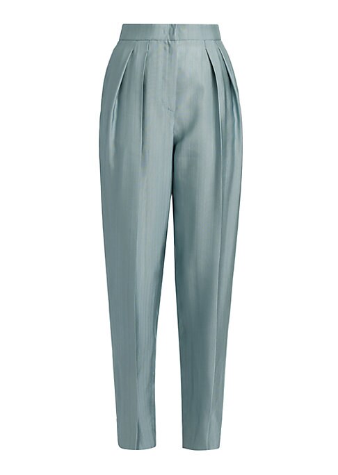 Chic Pleated Trousers