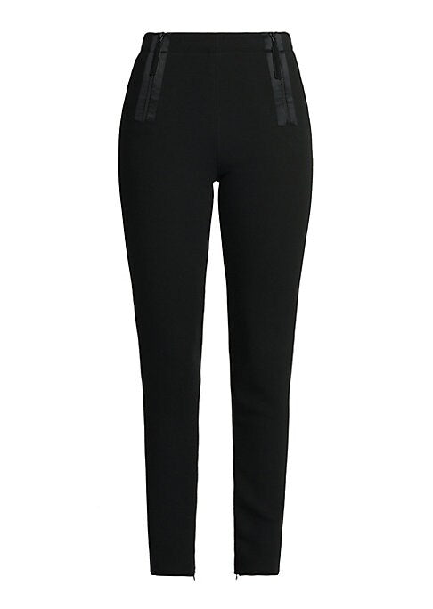 Chic Ankle Zip Trousers