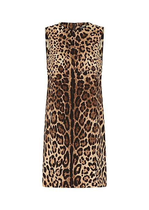 Leopard Luxe A-Line Dress