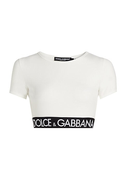 Chic Contrast Crop Tee