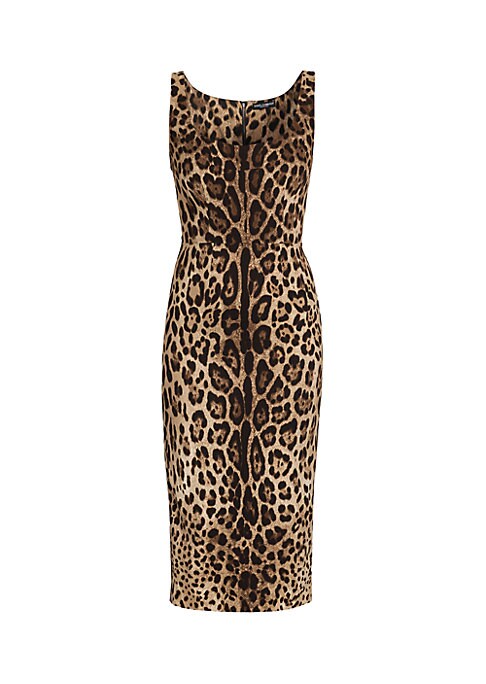 Leopard Luxe Sheath Dress