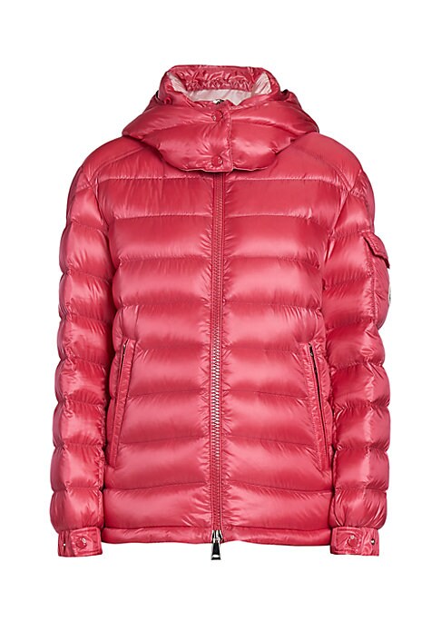 Quilted Down Hooded Jacket