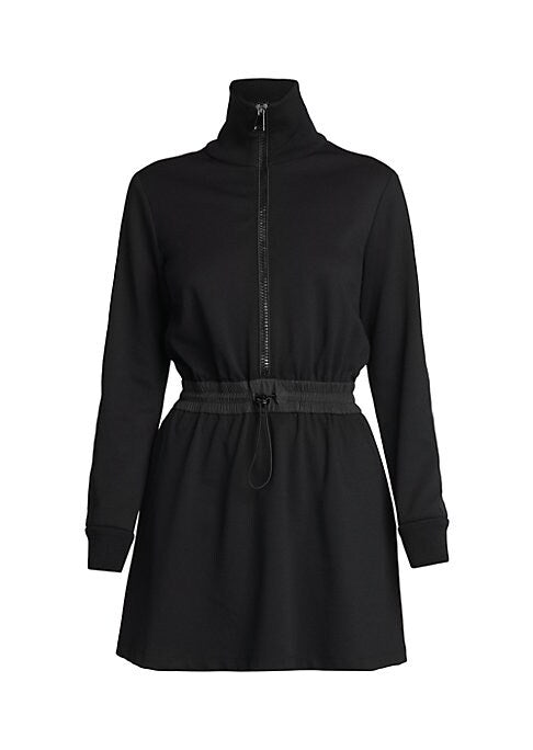 Chic Zip Turtleneck Dress