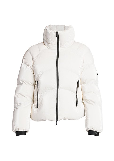 Cozy Contrast Down Jacket