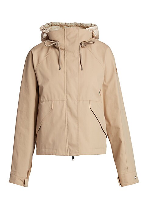 Padded Contrast Hood Jacket