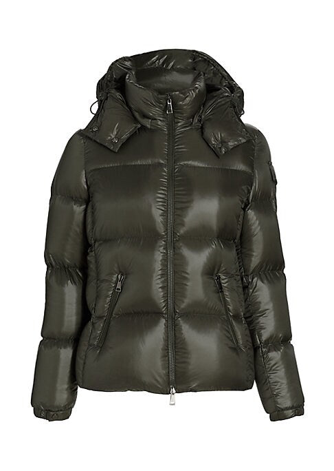 Hooded Down Quilted Coat