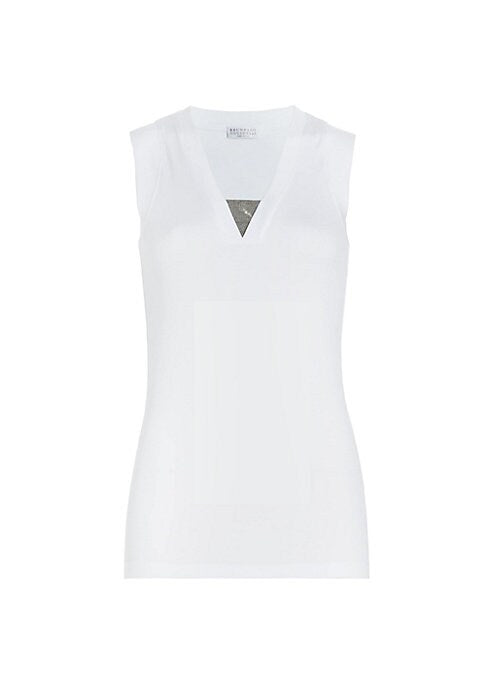 Stylish V-Neck Tank Top