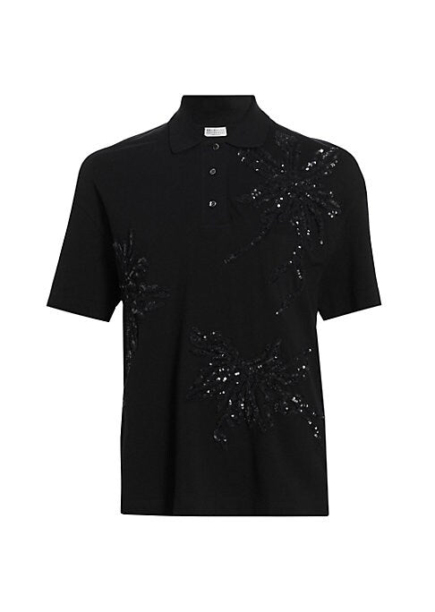 Botanical Piqué Polo Shirt