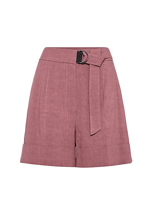 Luxe Linen D-Ring Shorts