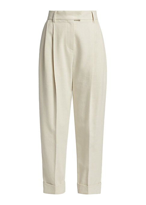 Chic Ankle Pleats