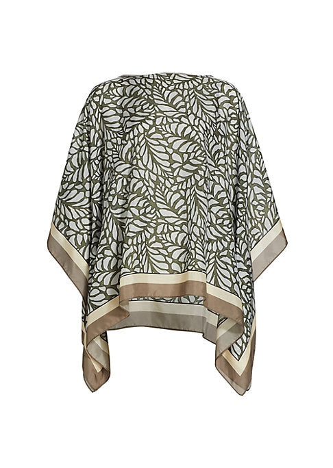 Floral Breeze Poncho