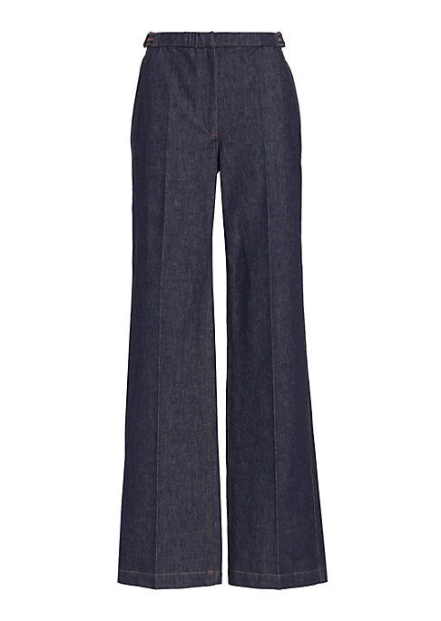 Chic Relaxed Denim Trousers