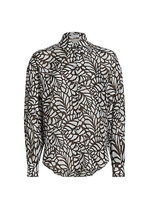 Floral Silk Essential Shirt