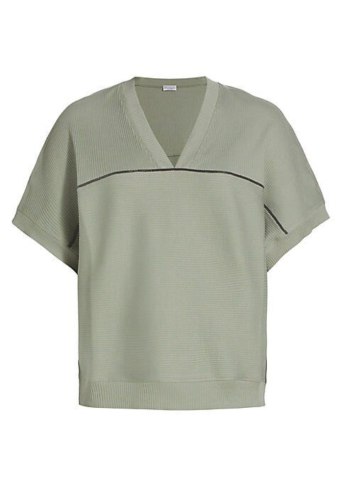 Soft Draped Cotton Tee