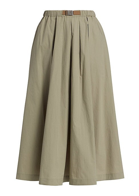Flared Midi Skirt Delight
