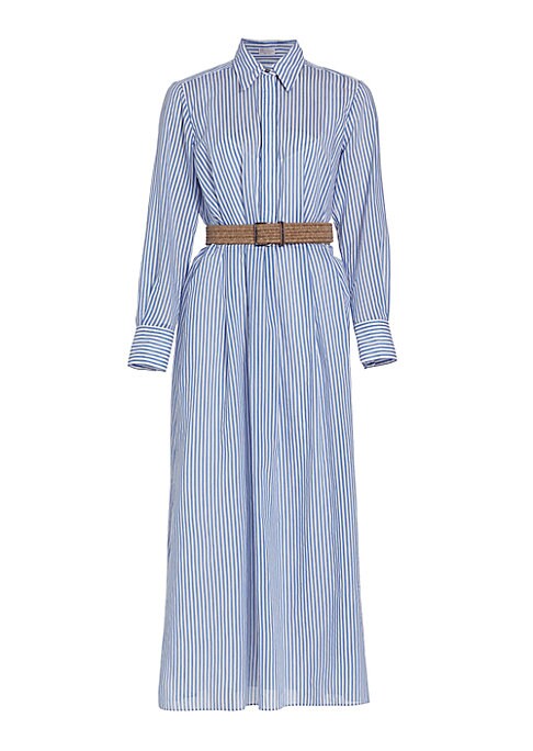 Breezy Stripe Maxi Dress