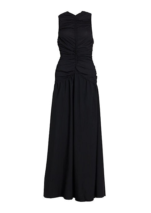 V-Neck Elegance Maxi Dress