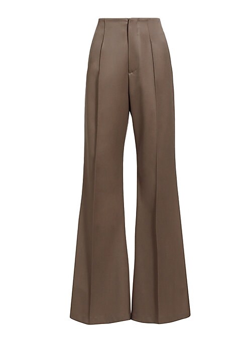 Chic Flare Wool Pants
