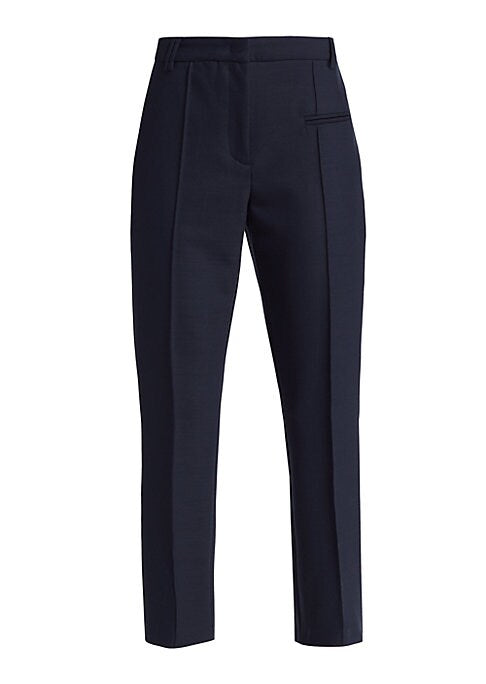 Pleated Ankle Trousers