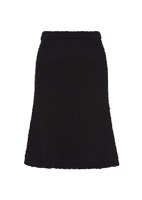 Flared Mohair Style Skirt