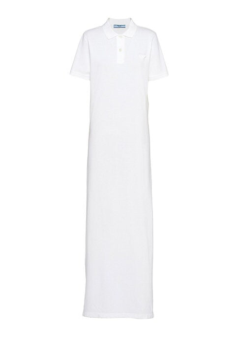 Retro Sporty Midi Dress