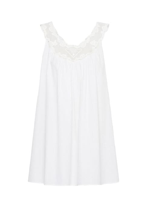 Lace & Poplin Delight