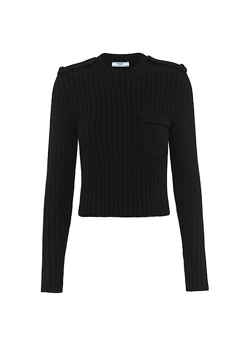 Chic Ribbed Knit Sweater