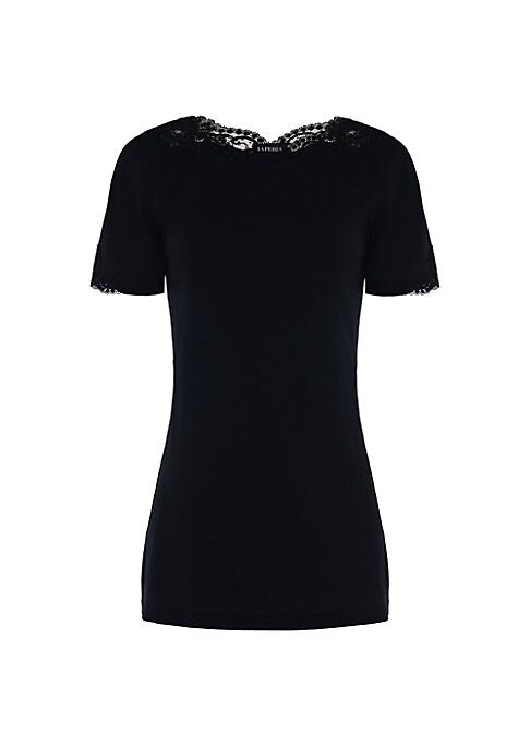 Luxe Lace Lounge Tee
