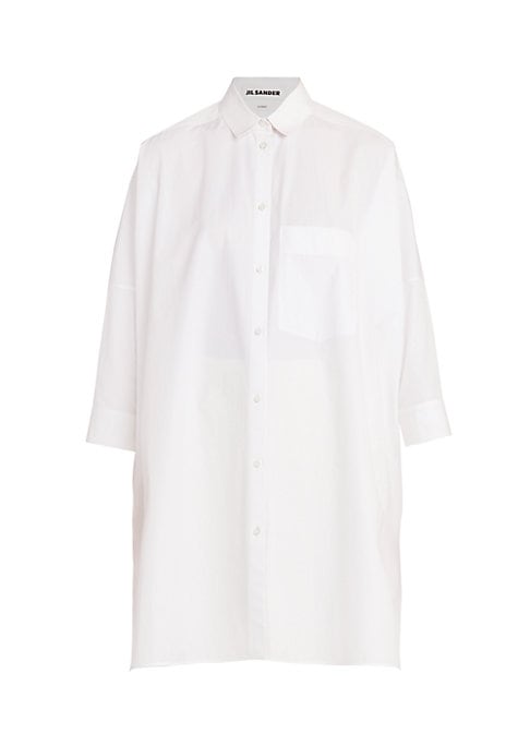 Crisp Cotton Box Shirt