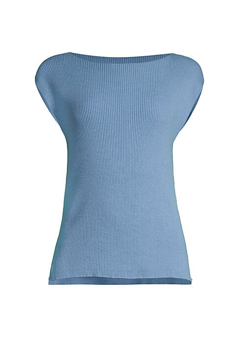 Elegant Ribbed Knit Top