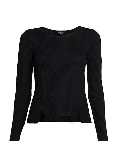 Chic Knit Vented Top