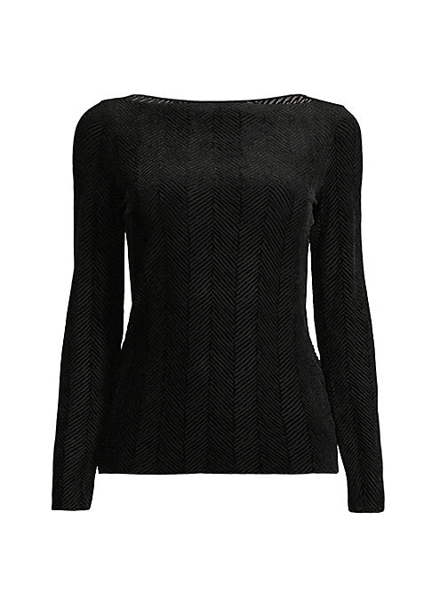 Chic Bateau Knit Top