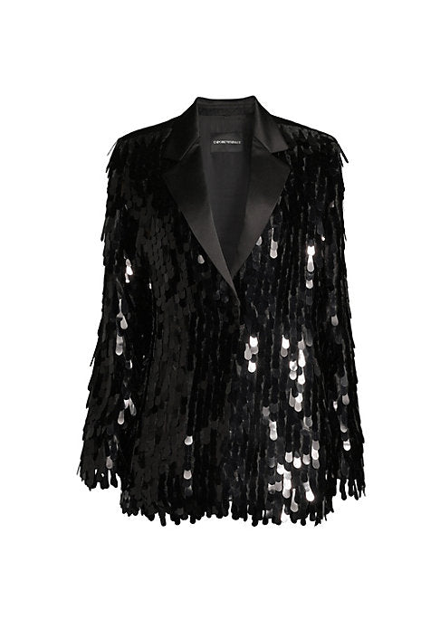 Shimmering Drop Blazer