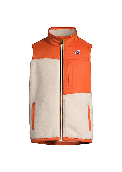 Faux Sherpa Wind Vest