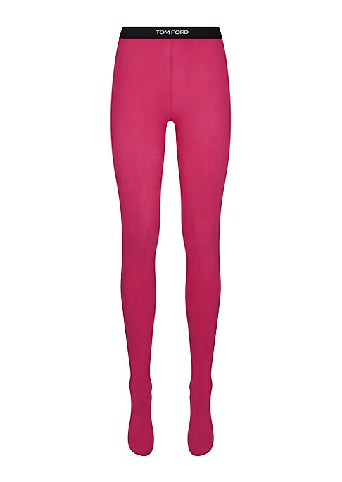 Logo Waist Stretch Tights
