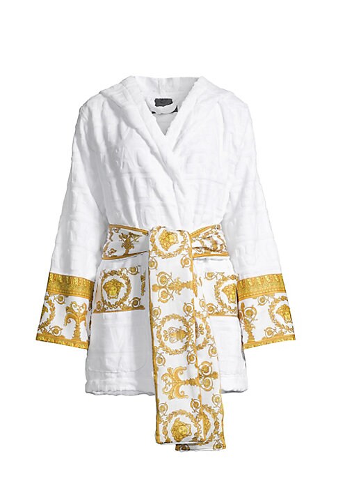 Opulent Cotton Wrap Robe