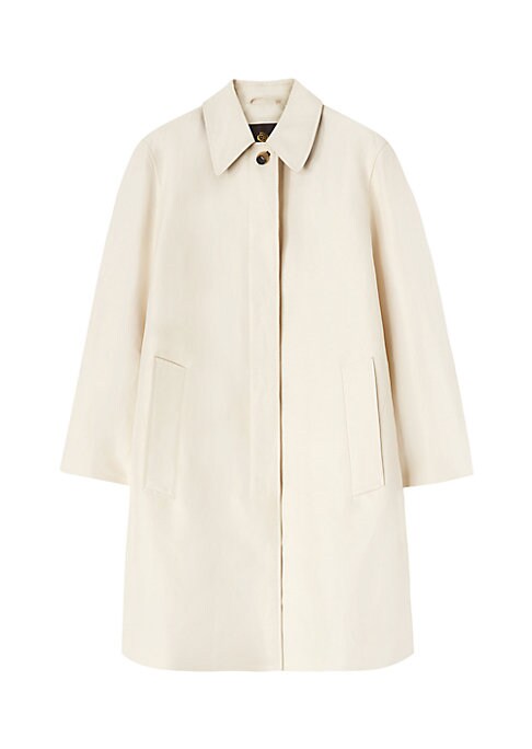 Luxe Cotton-Linen Duster