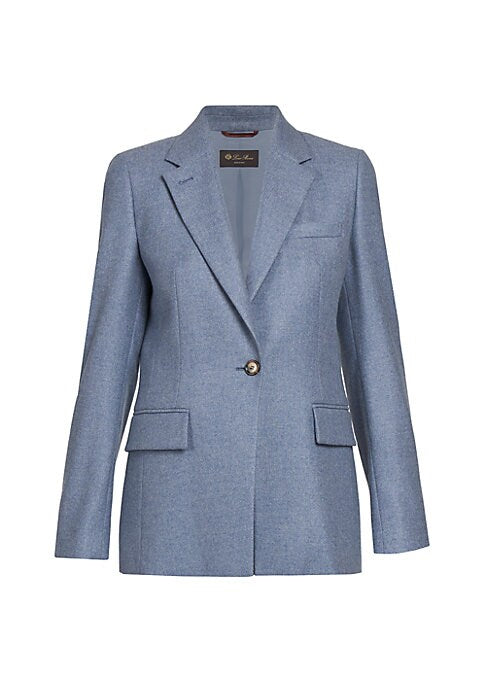 Luxe Wool Flannel Coat