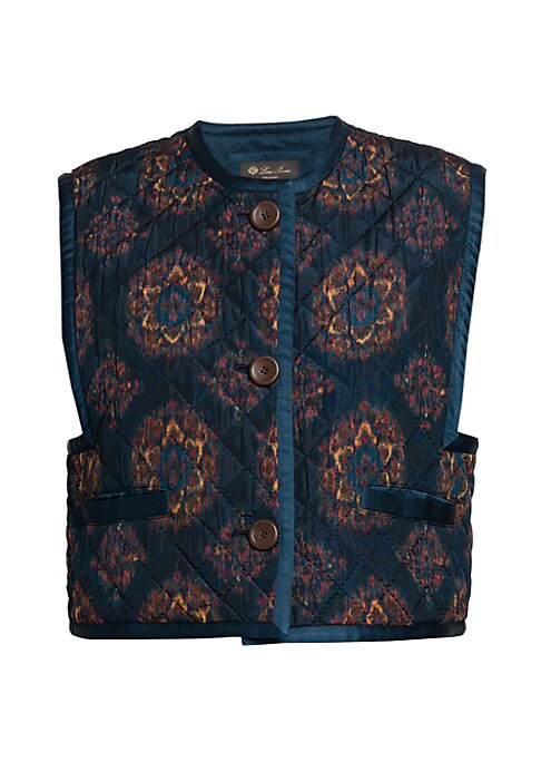 Rosette Luxe Quilted Vest
