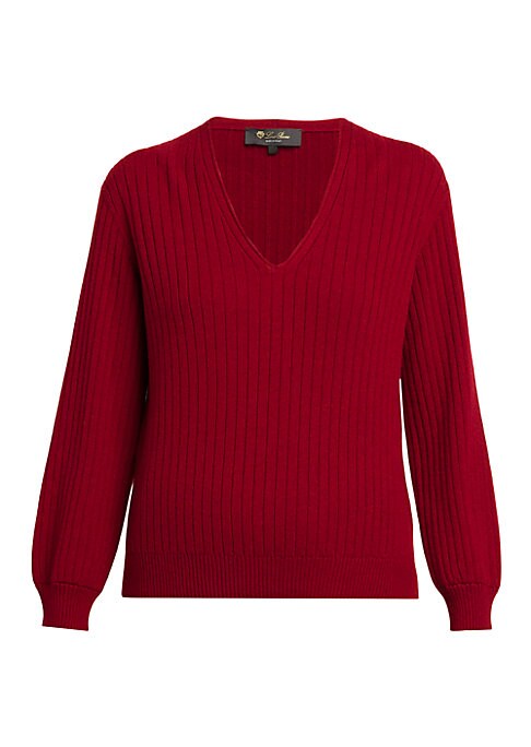 Cozy V-Neck Cashmere Knit