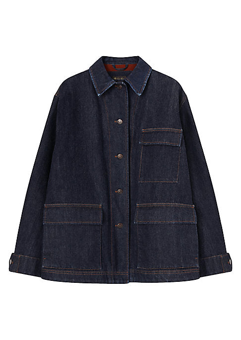 Luxury Denim Overshirt