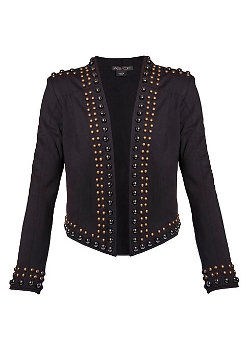 Edgy Studded Jacket
