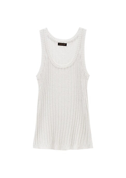 Luxe Button Ribbed Tank