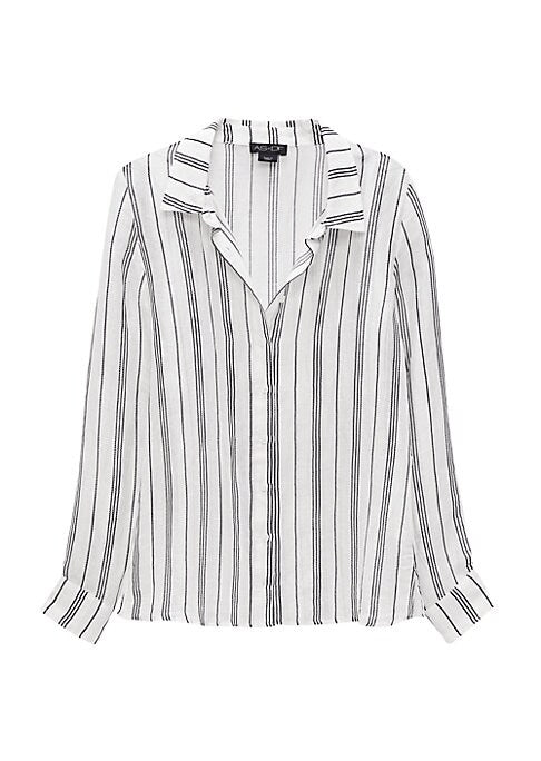 Whimsical Striped Blouse