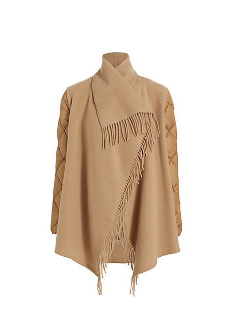 Fringe & Down Blend Cape