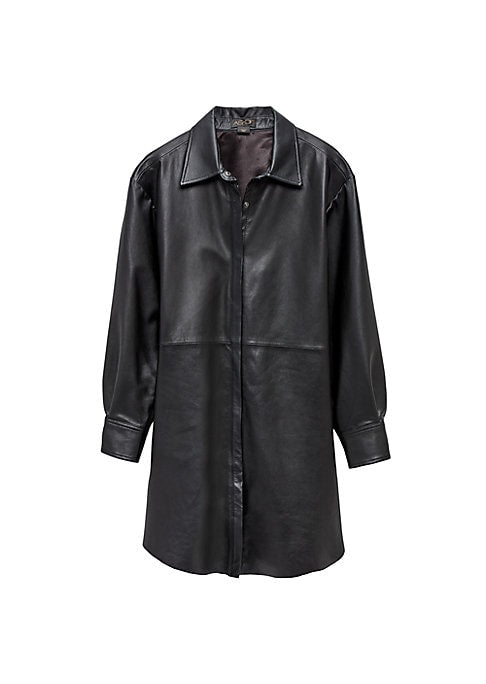 Eco Chic Leather Dress