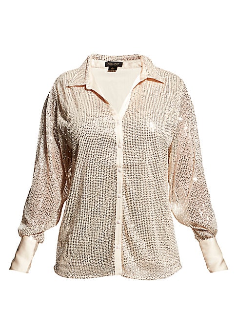 Glam Sequin Top